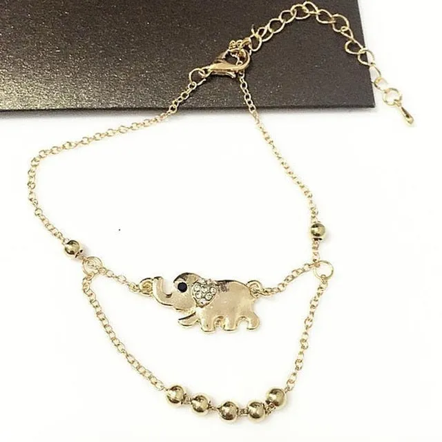 H:HYDE Fine Sexy Pendant Anklet For Woman Boho Geometric Ankle Bracelet Charm Bohemian Anklets Jewelry Summer Beach Party Gift