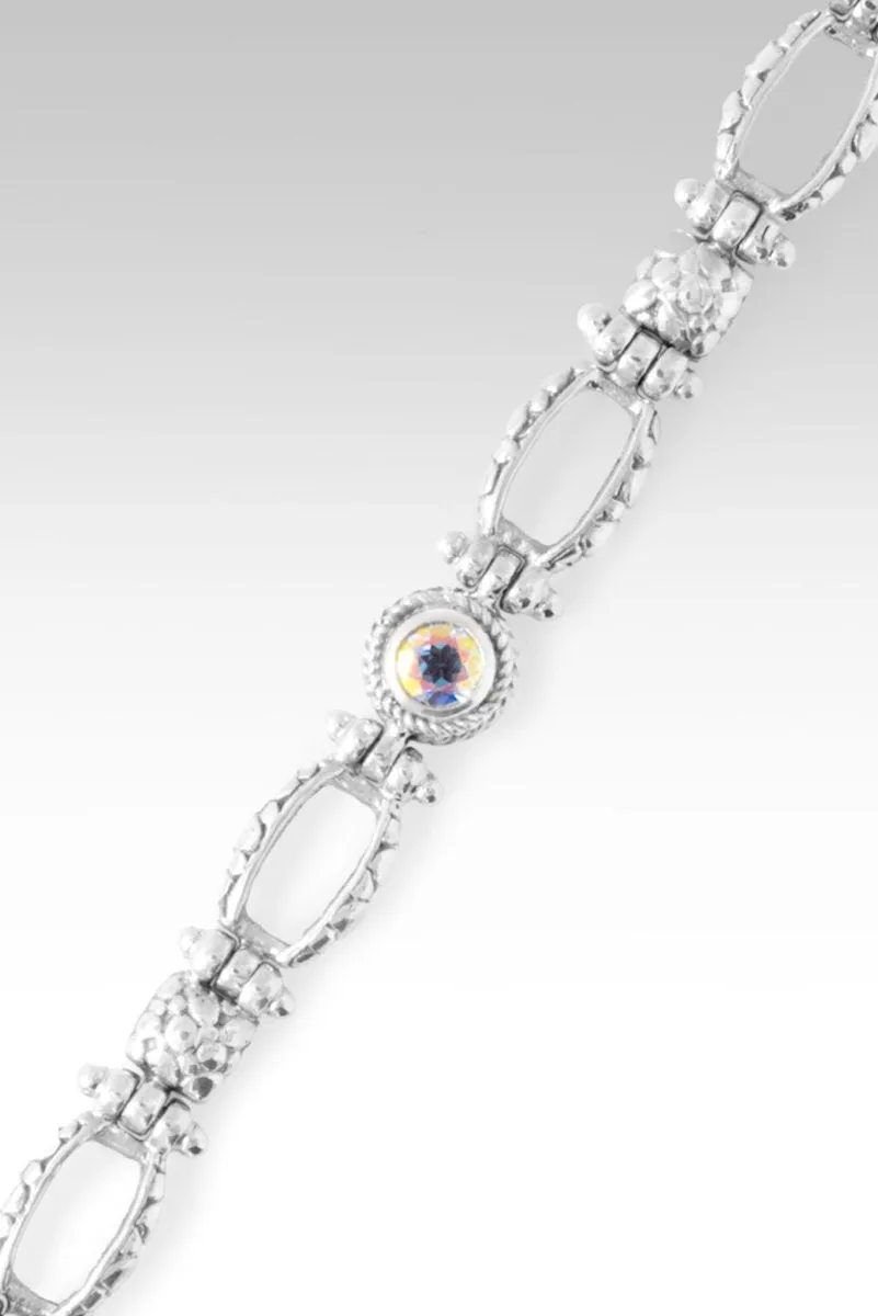 Hope and Light Bracelet? in Mercury Mist? Mystic Topaz