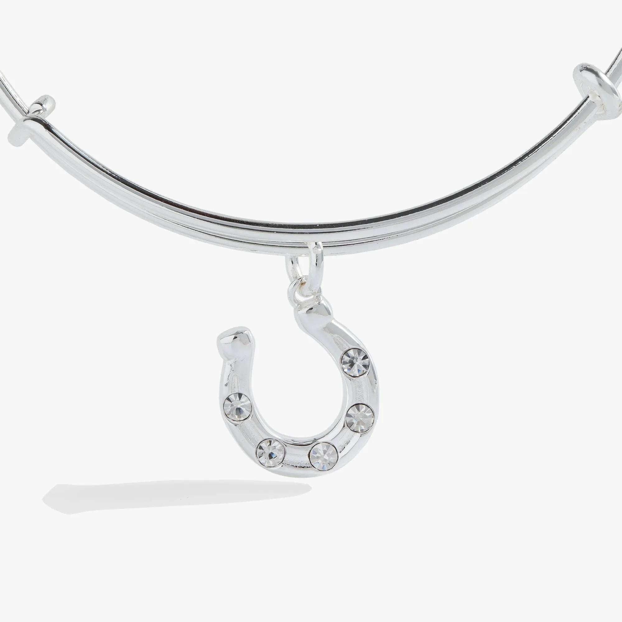 Horseshoe Charm Bangle