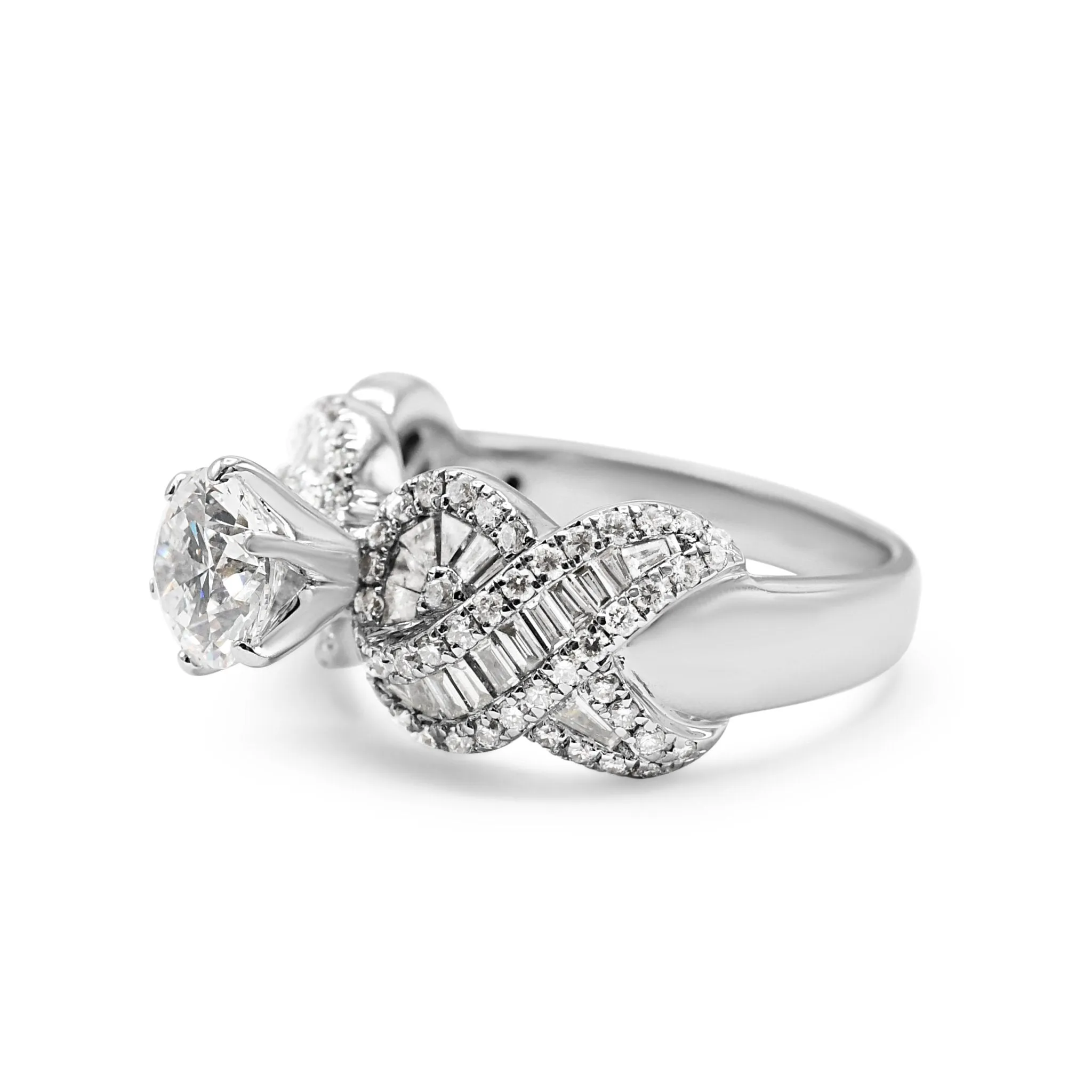 HRD Certificated Brilliant Cut Diamond Ring