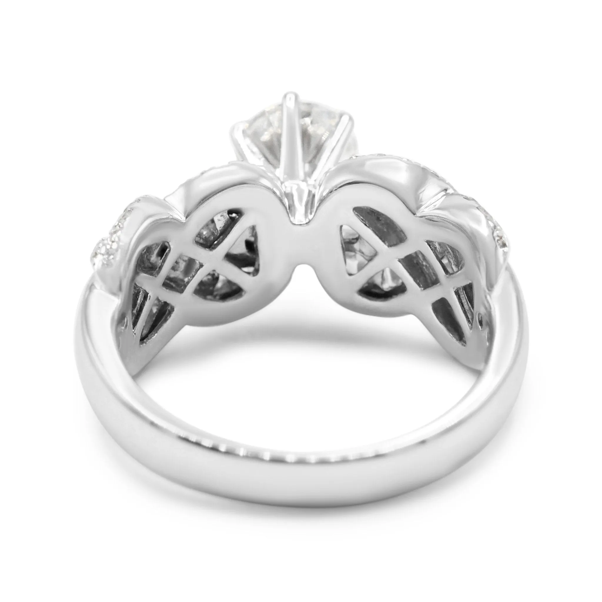 HRD Certificated Brilliant Cut Diamond Ring