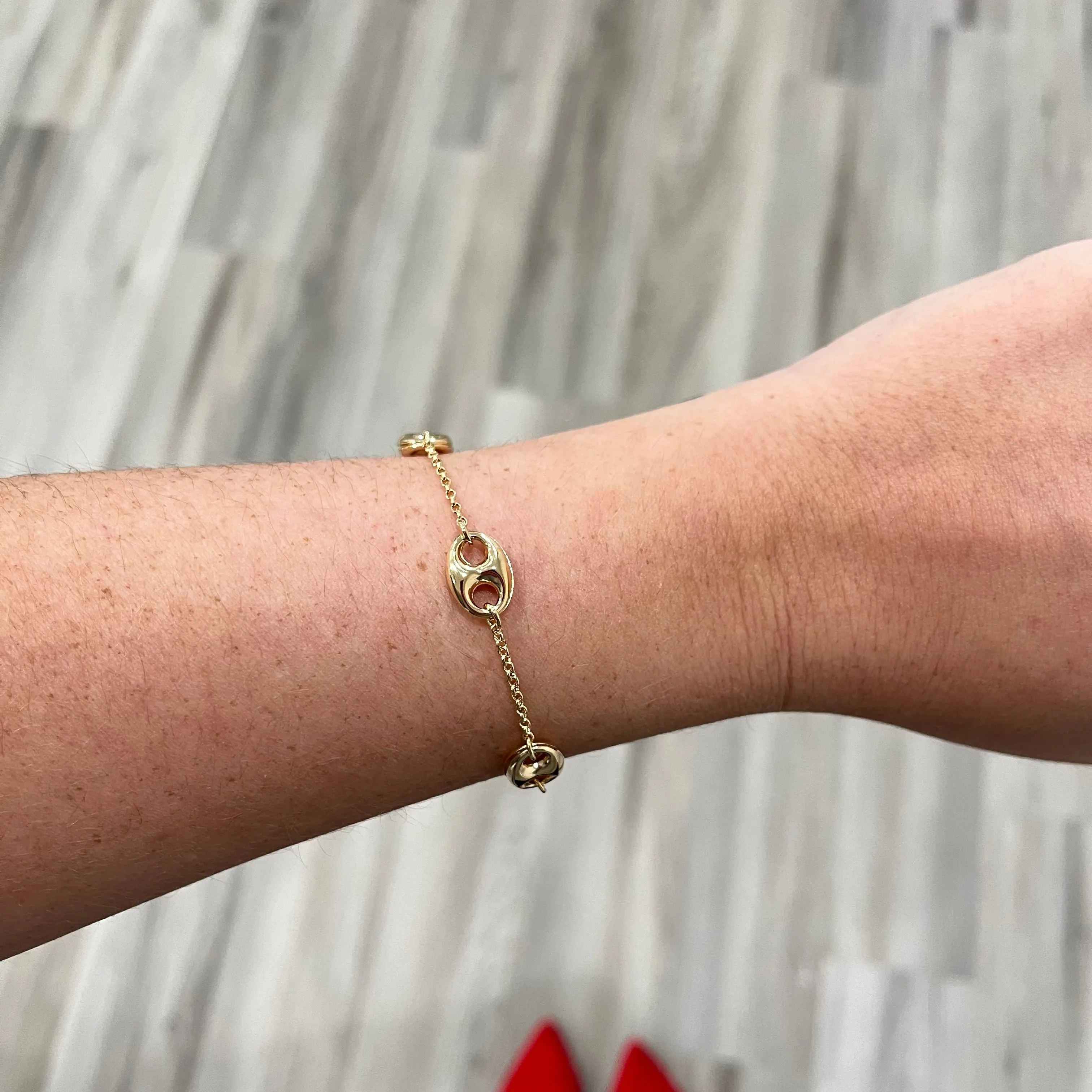 Indigo Chain Bracelet