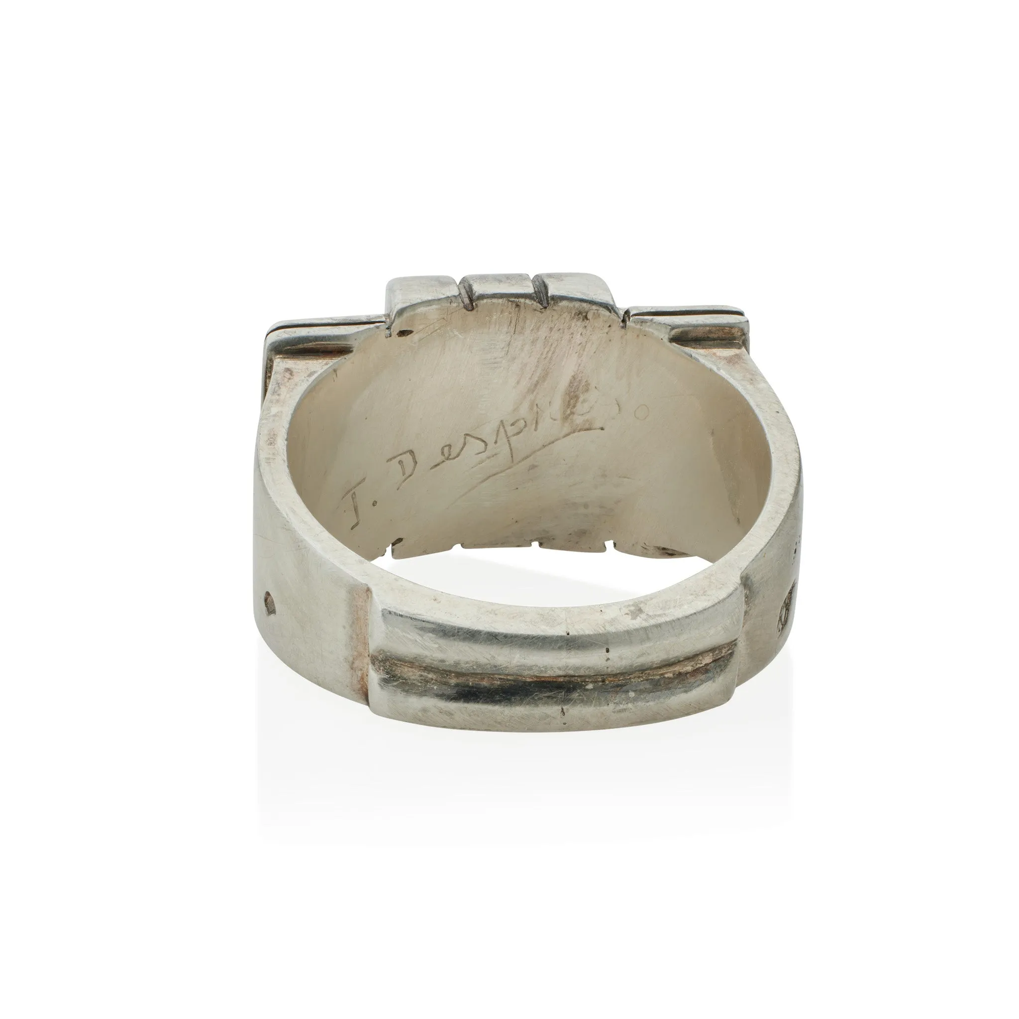 Jean Despr??s Modernist Silver Ring