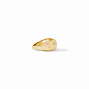 Julie Vos Luna Ring - Cubic Zirconia