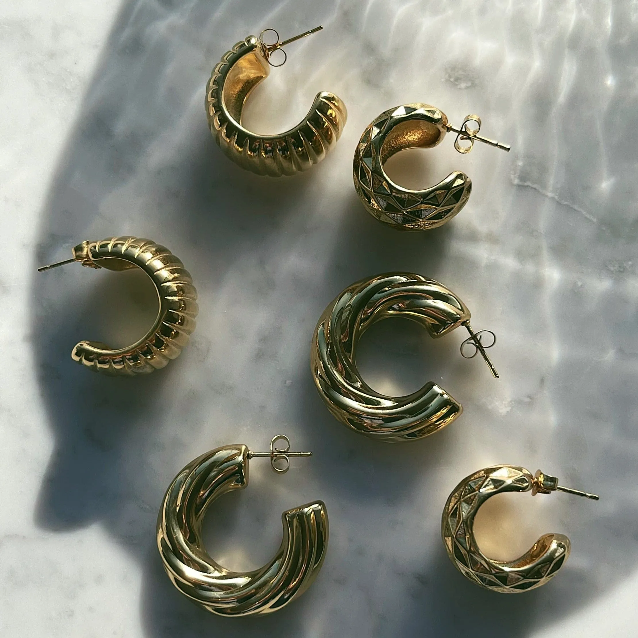 Lanetta Hoop Earrings