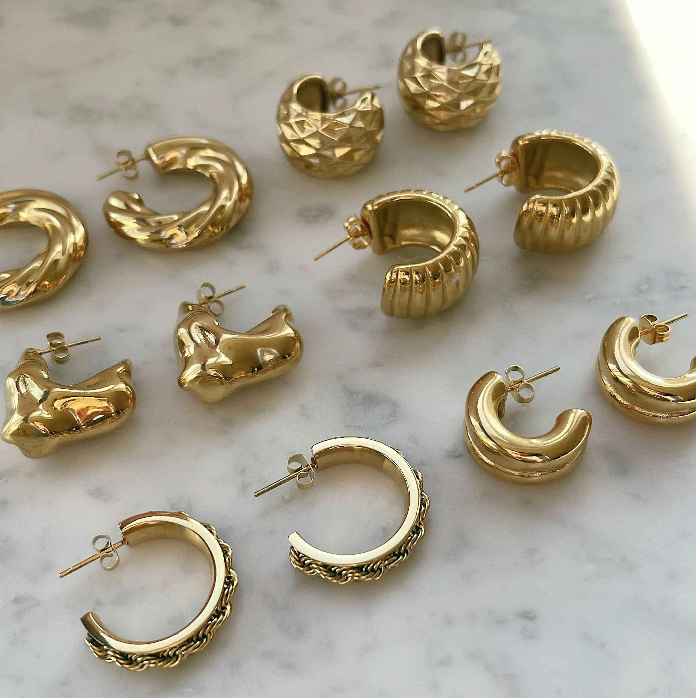 Lanetta Hoop Earrings