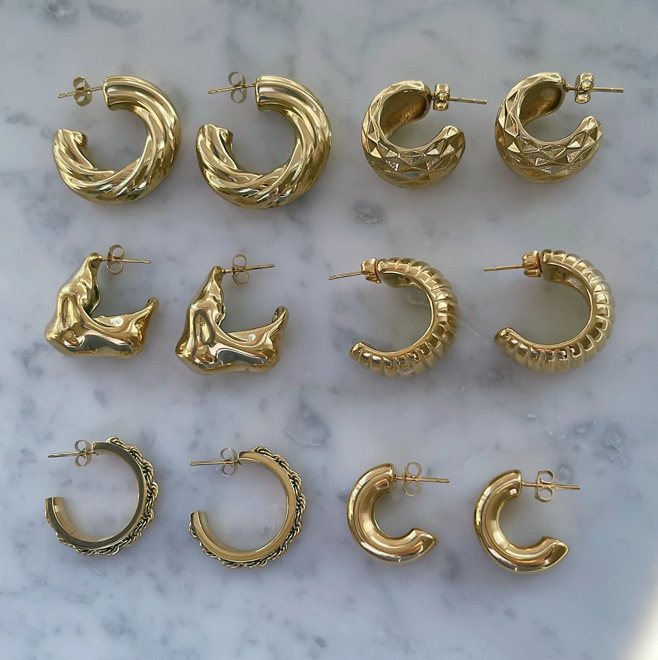 Lanetta Hoop Earrings