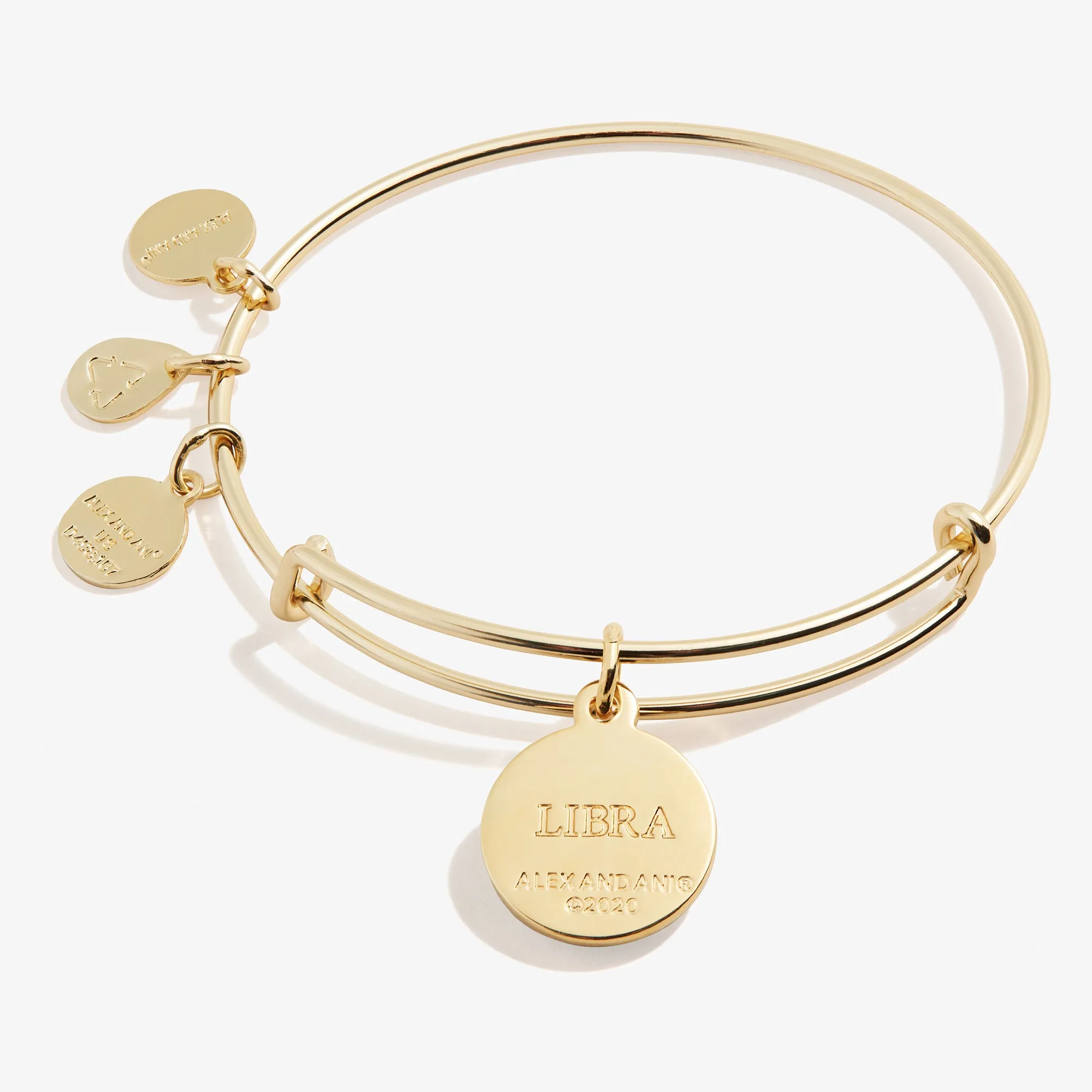 Libra Zodiac Charm Bangle