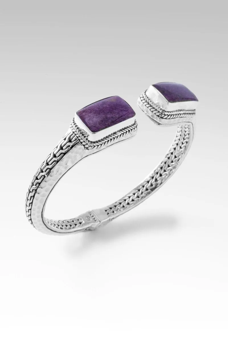Light of Faith Tip-to-Tip Bracelet? in Purpurite