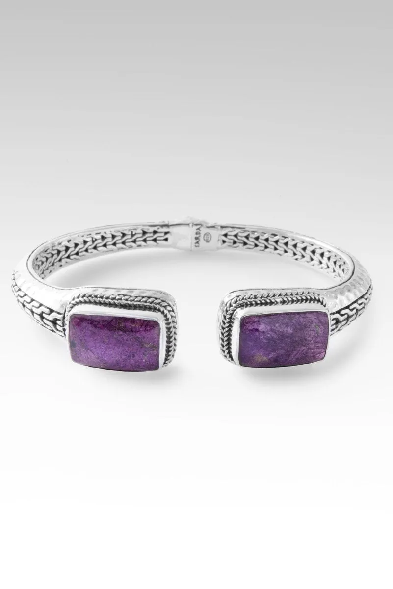 Light of Faith Tip-to-Tip Bracelet? in Purpurite
