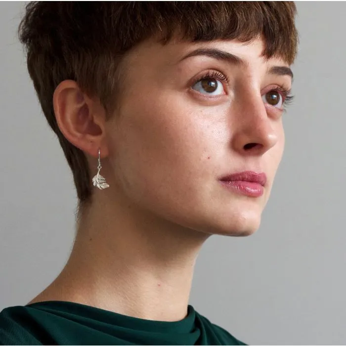 Little Feather Hook Earrings