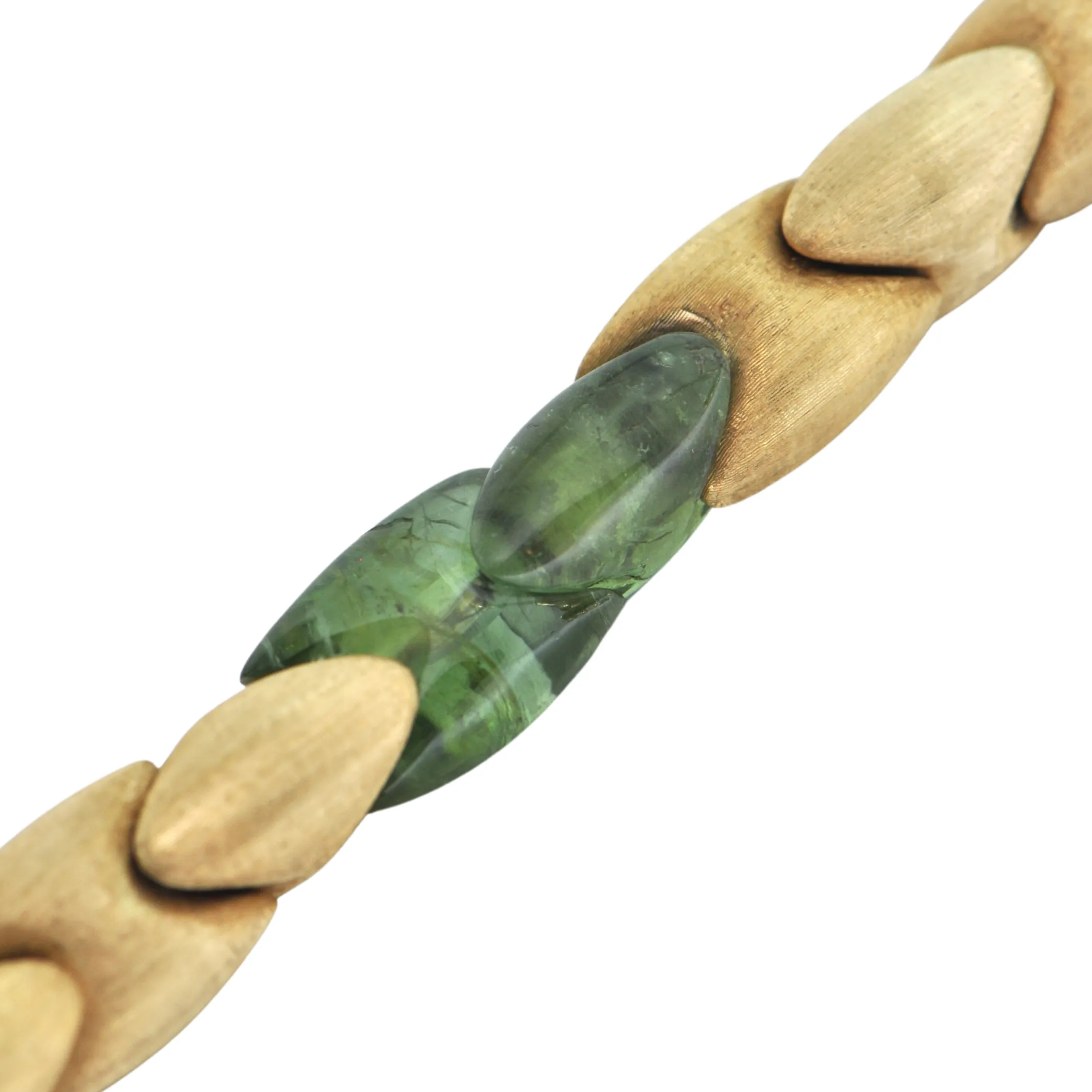 Marco Bicego 18K Yellow Gold and Tourmaline Necklace C.2000