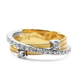 Marco Bicego Goa Diamond Crossover Ring