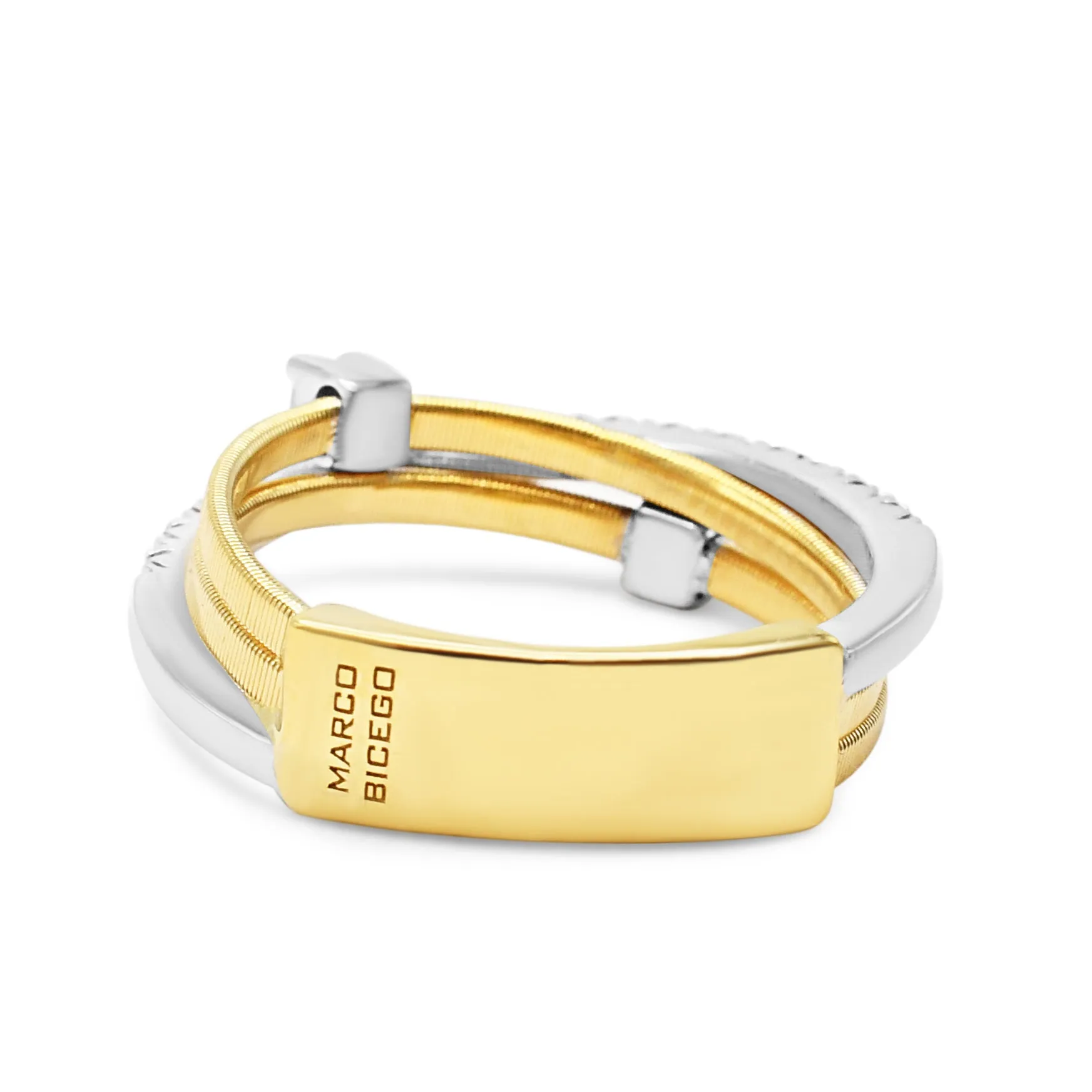 Marco Bicego Goa Diamond Crossover Ring