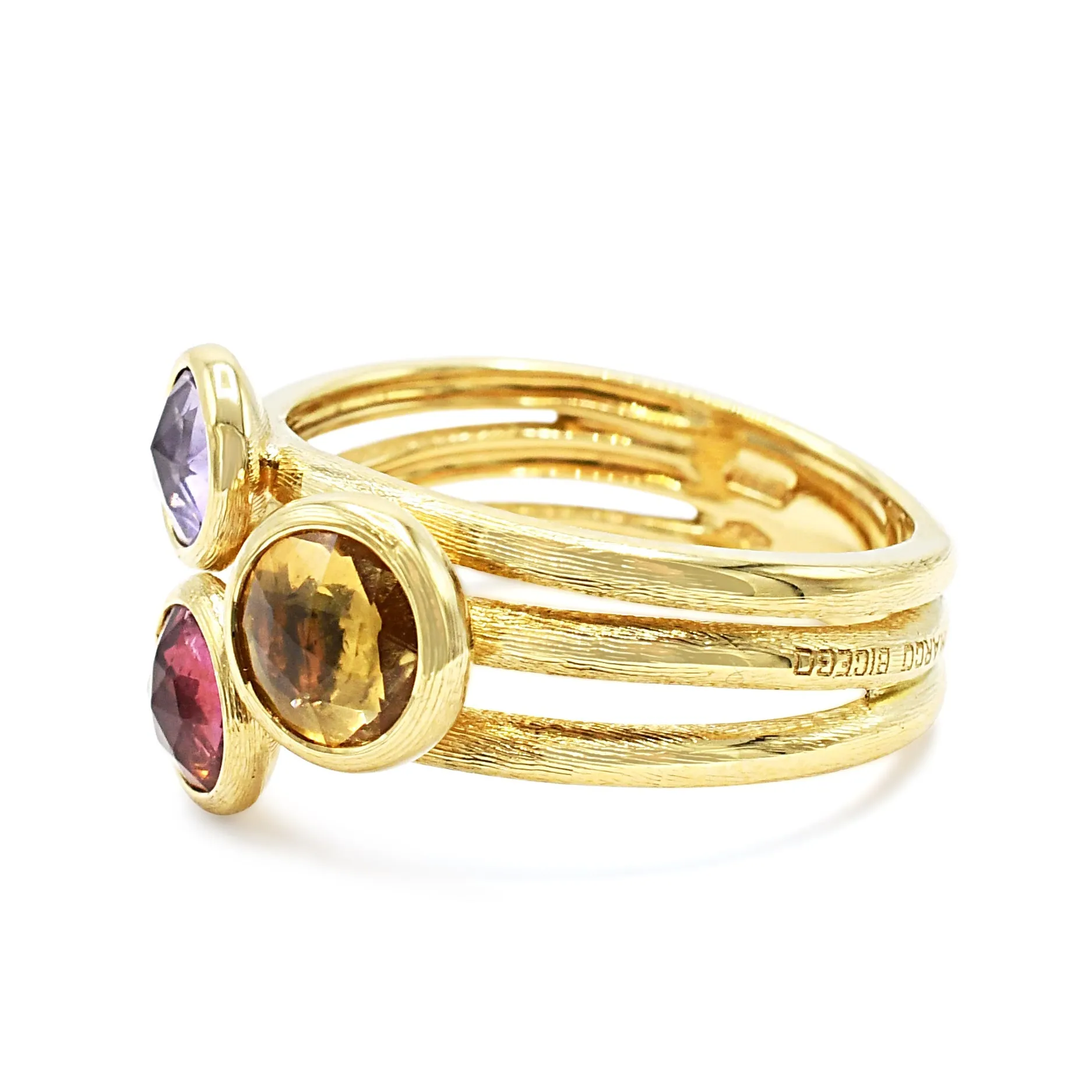 Marco Bicego 'Jaipur' Three Stone Band Ring