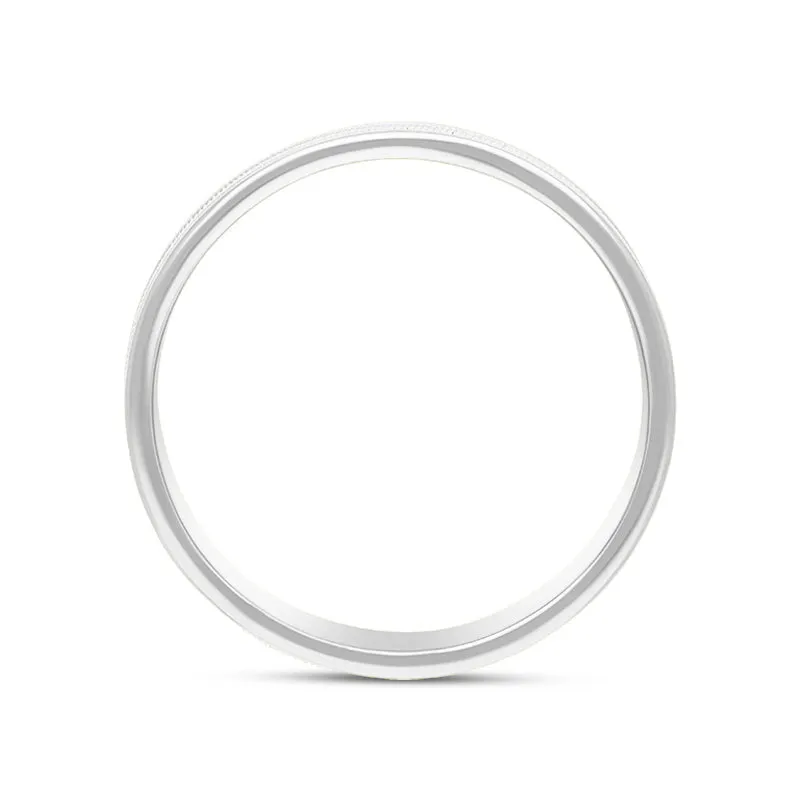 Marco Bicego Uomo 18ct White Gold Unisex Wide Ring D