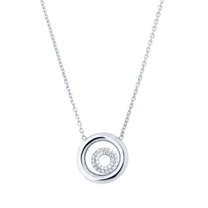 Matin 18K Whitegold Necklace w. 31 Diamonds