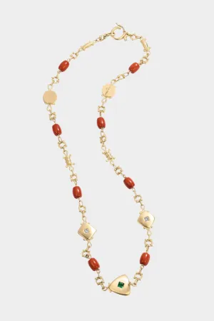 Medium Pomeii Necklace, Yellow Gold