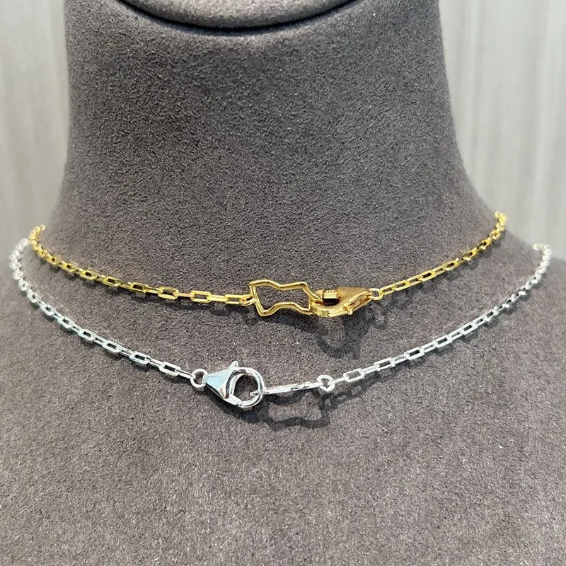 Minimalist 3D Heart Pendant Necklace - 18K Gold Vermeil