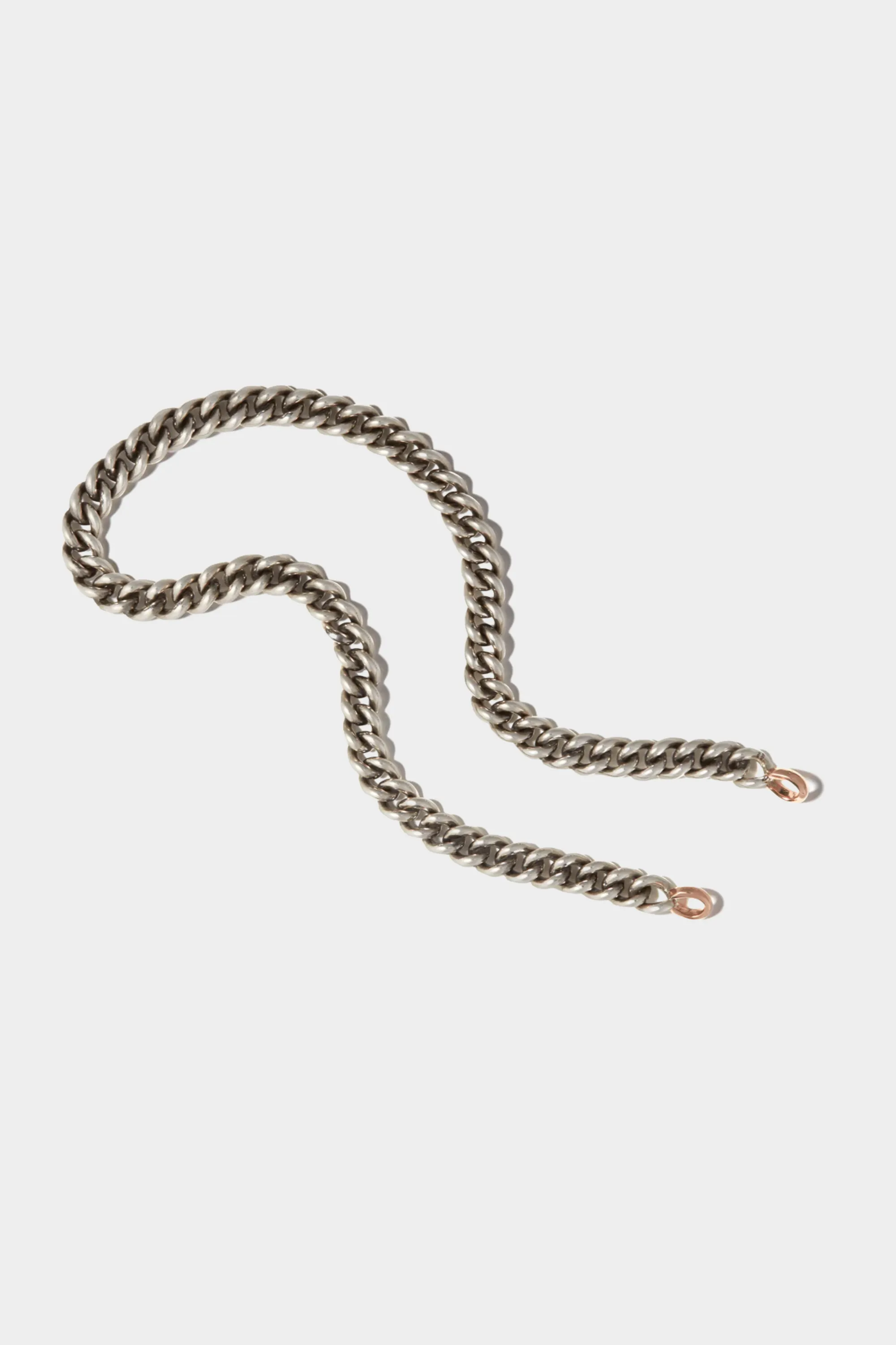 MiniMega Curb Chain - 16", Silver