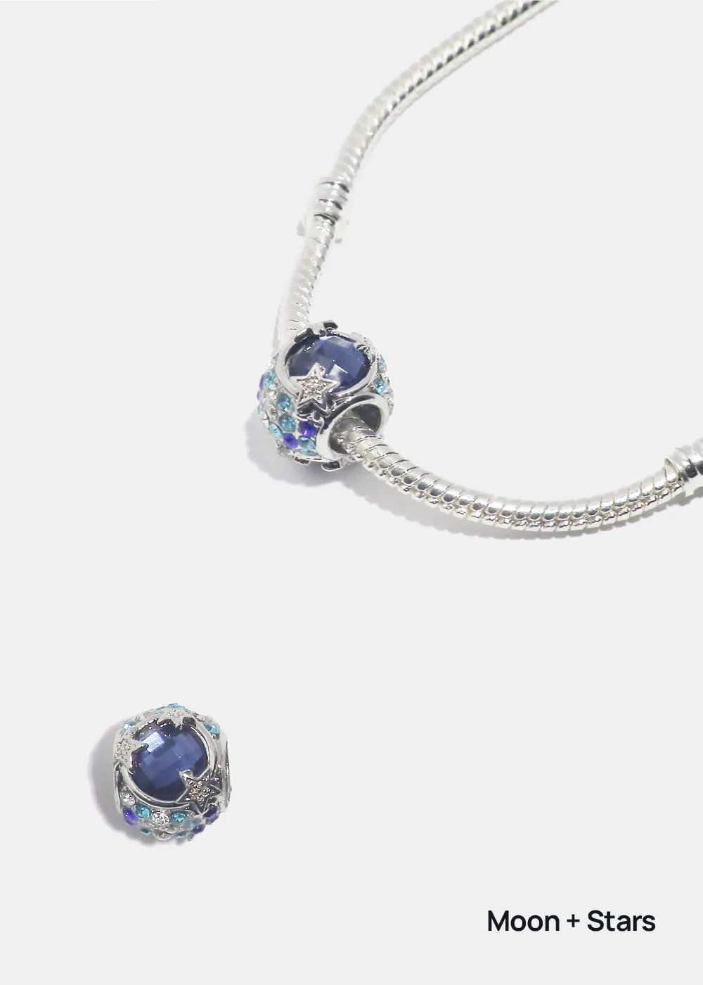 Miss A Bead Charm - Moon and Stars