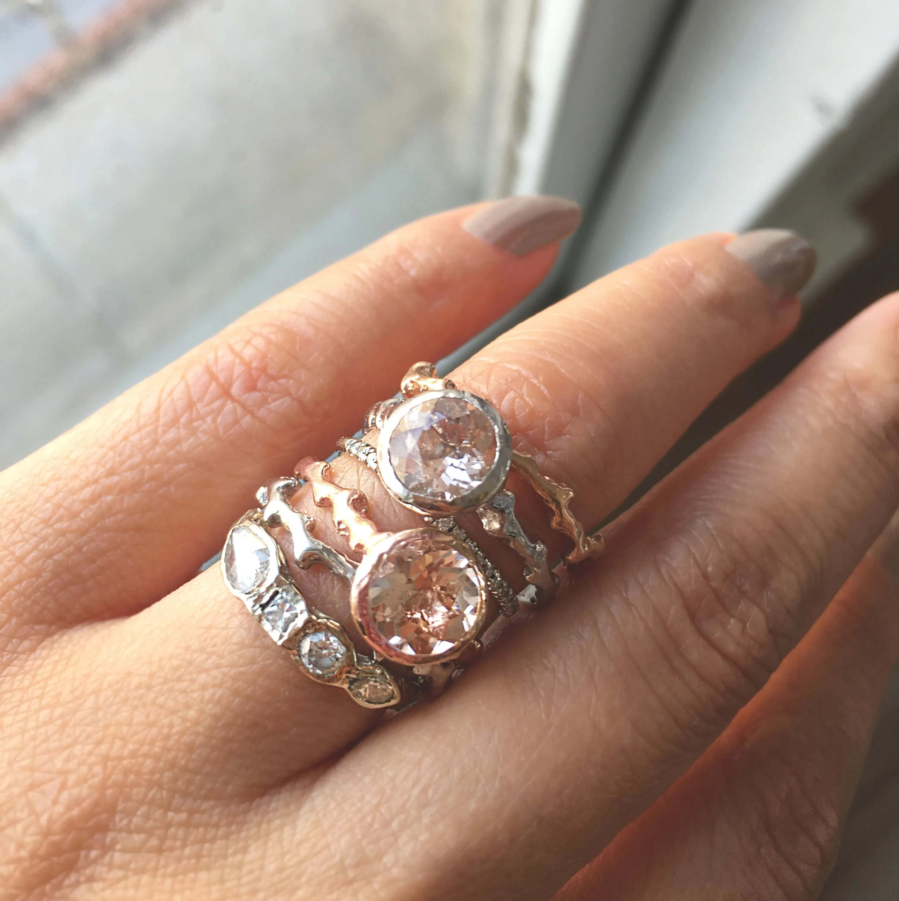 Morganite Bloom Ring