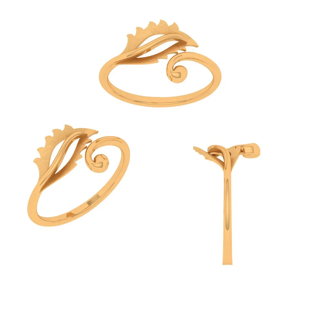 Nine To Five Gold Ring