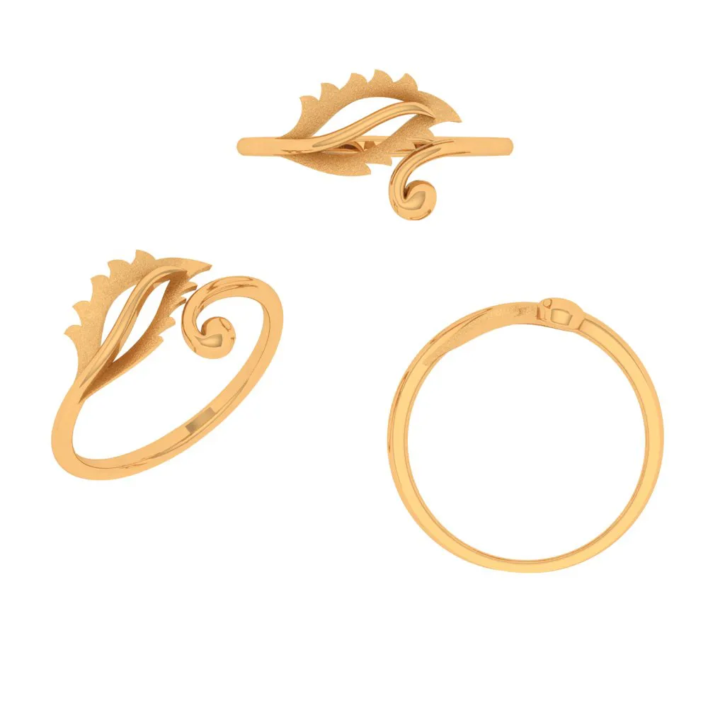 Nine To Five Gold Ring