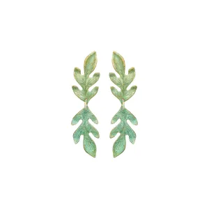Oak Leaves Studs