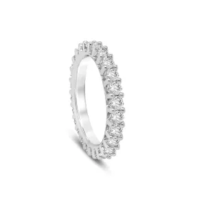 One Carat Skinny Eternity Ring