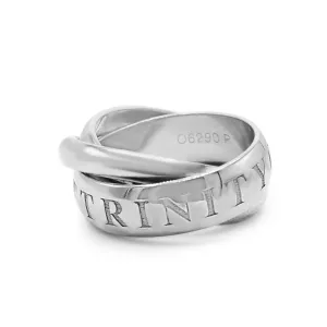 Or Amour Et Trinity Vintage Cartier Trinity Ring Size 47