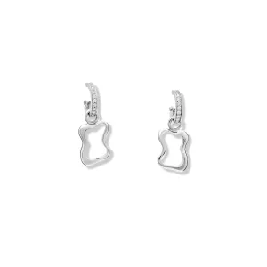 Patisserie Small Earring Drops Silver
