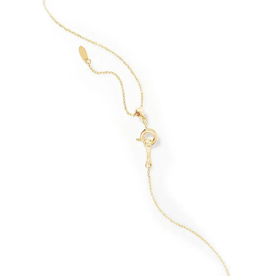 Pav?? Symbols Eye 18K Gold, Whitegold or Rosegold Necklace w. Diamonds