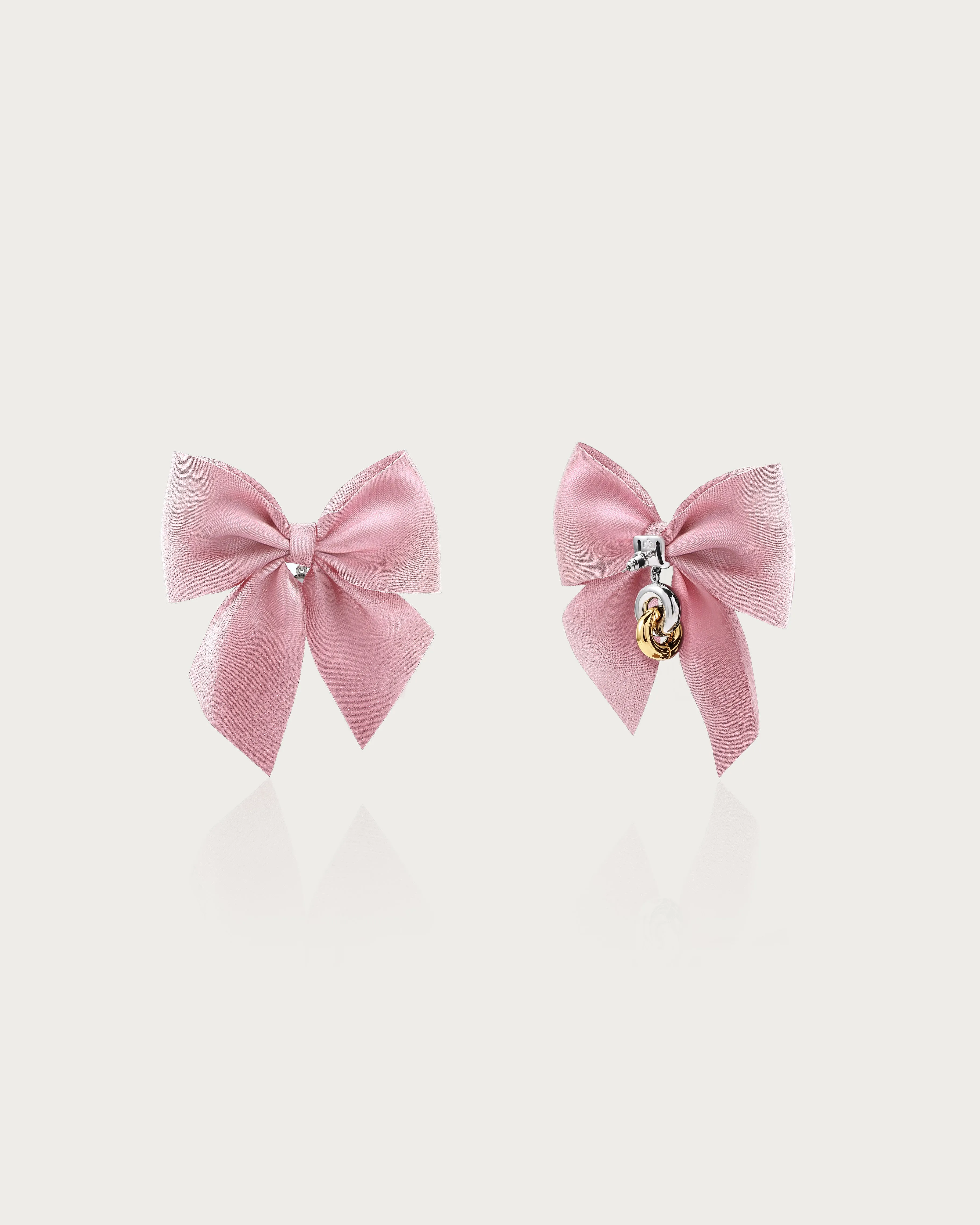 Polka Dot Bow Earrings