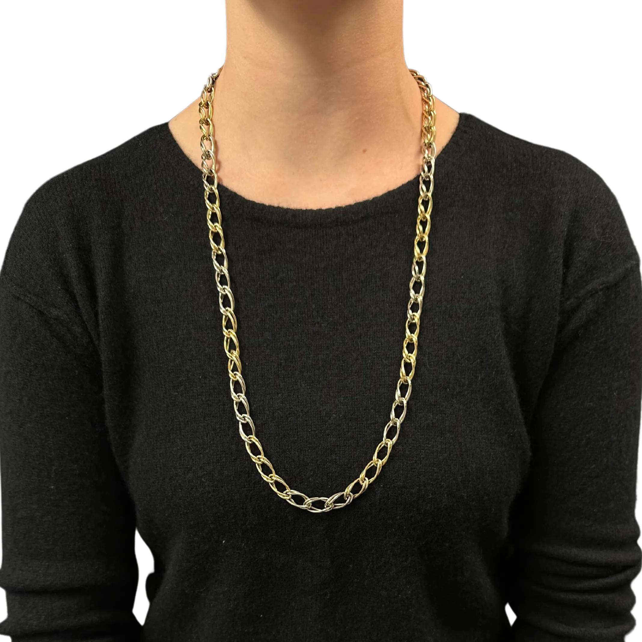 Pomellato 18K Yellow Gold Link Necklace