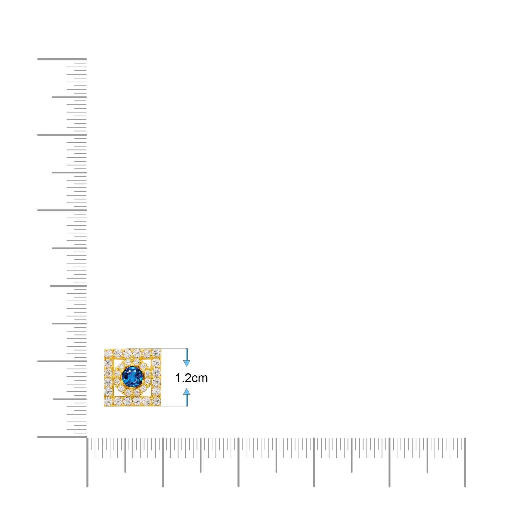 PREMIUM STONE STUD PMSST10WBL-002