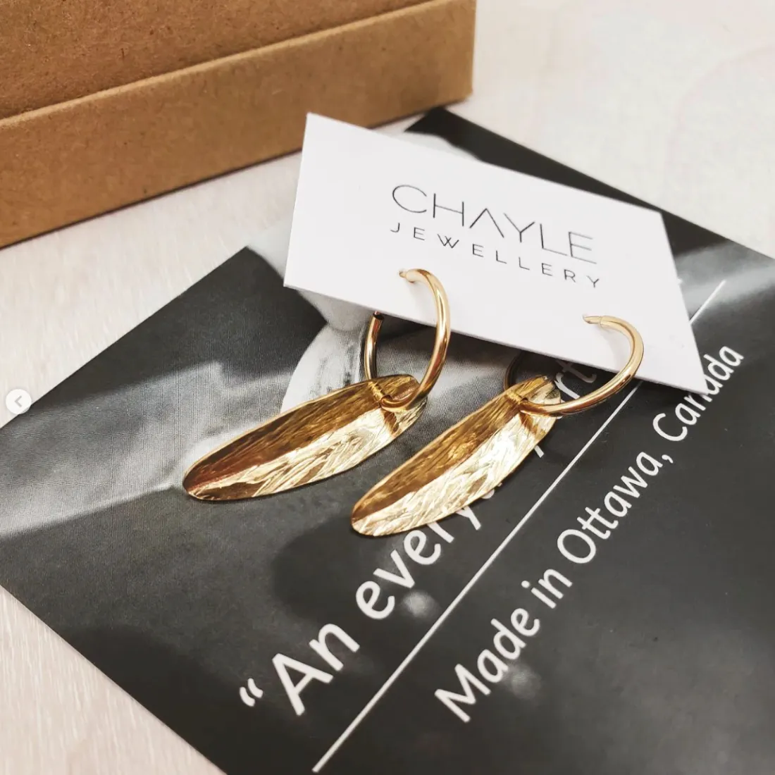 "Willow" Small Earring Hoops