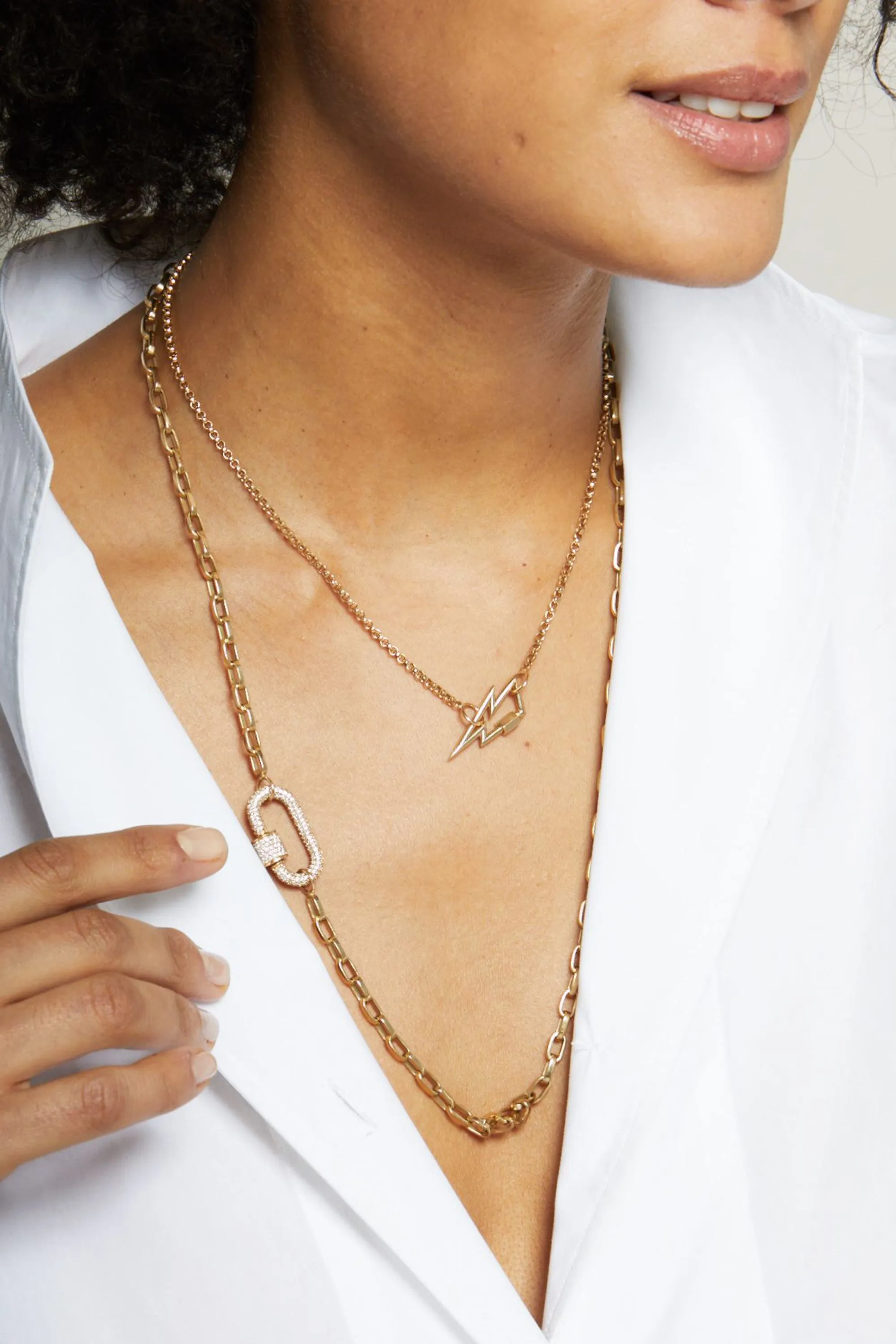 Rolo Chain - 15", Yellow Gold