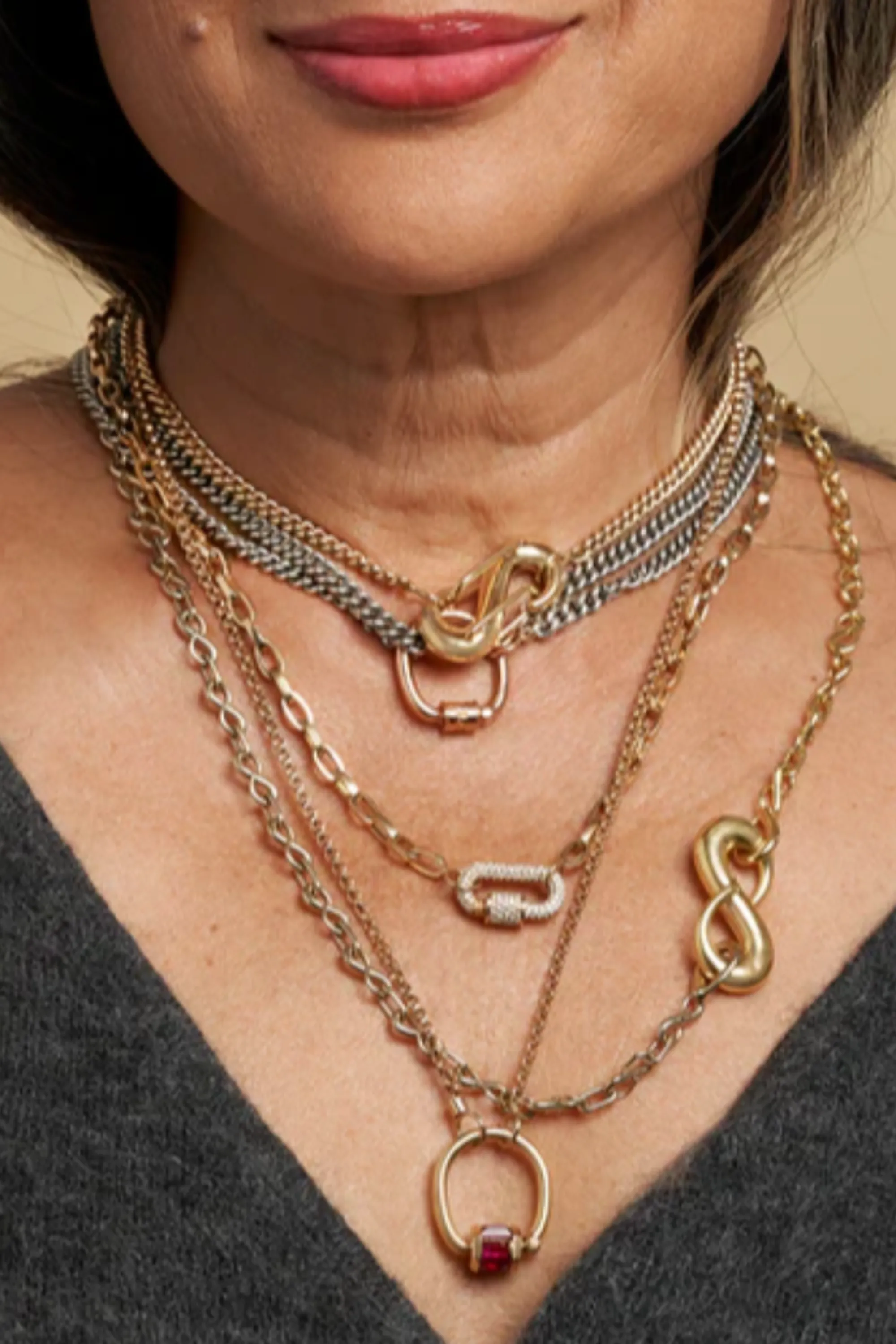 Rolo Chain - 24", Yellow Gold