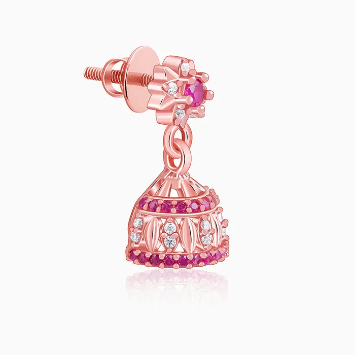 Rose Gold Kosala Jhumki