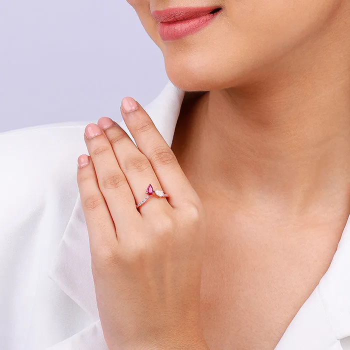 Rose Gold Serendipity Ring