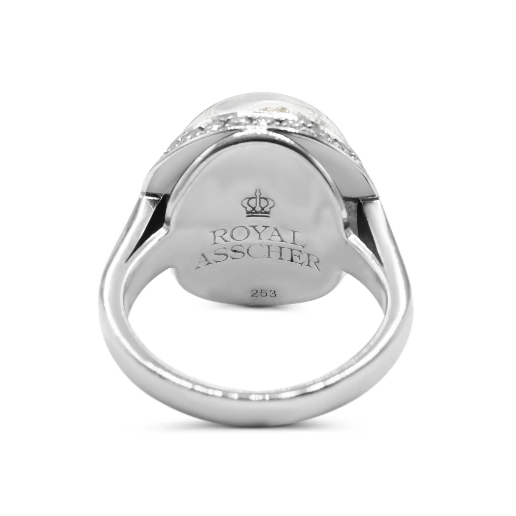 Royal Asscher Ring - Large