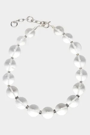 Silver Moon Collar, Crystal