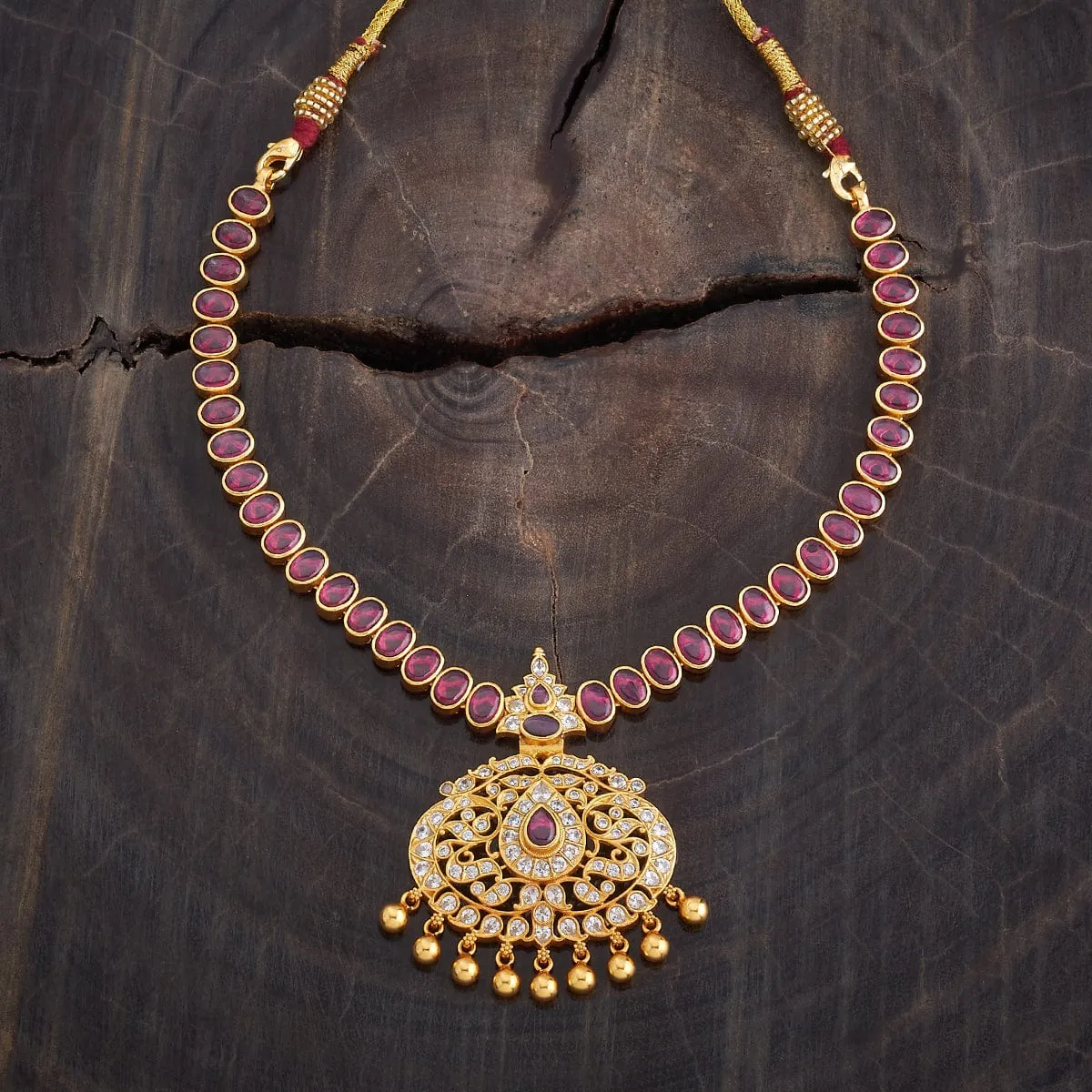 Silver Temple Necklace 178074