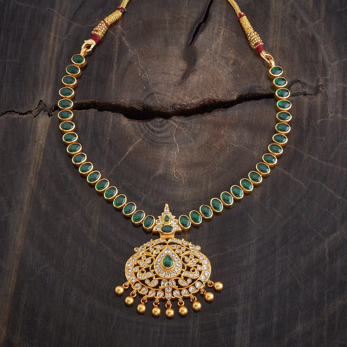 Silver Temple Necklace 178074