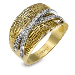 Simon G. 18k Two-Tone Wide Band