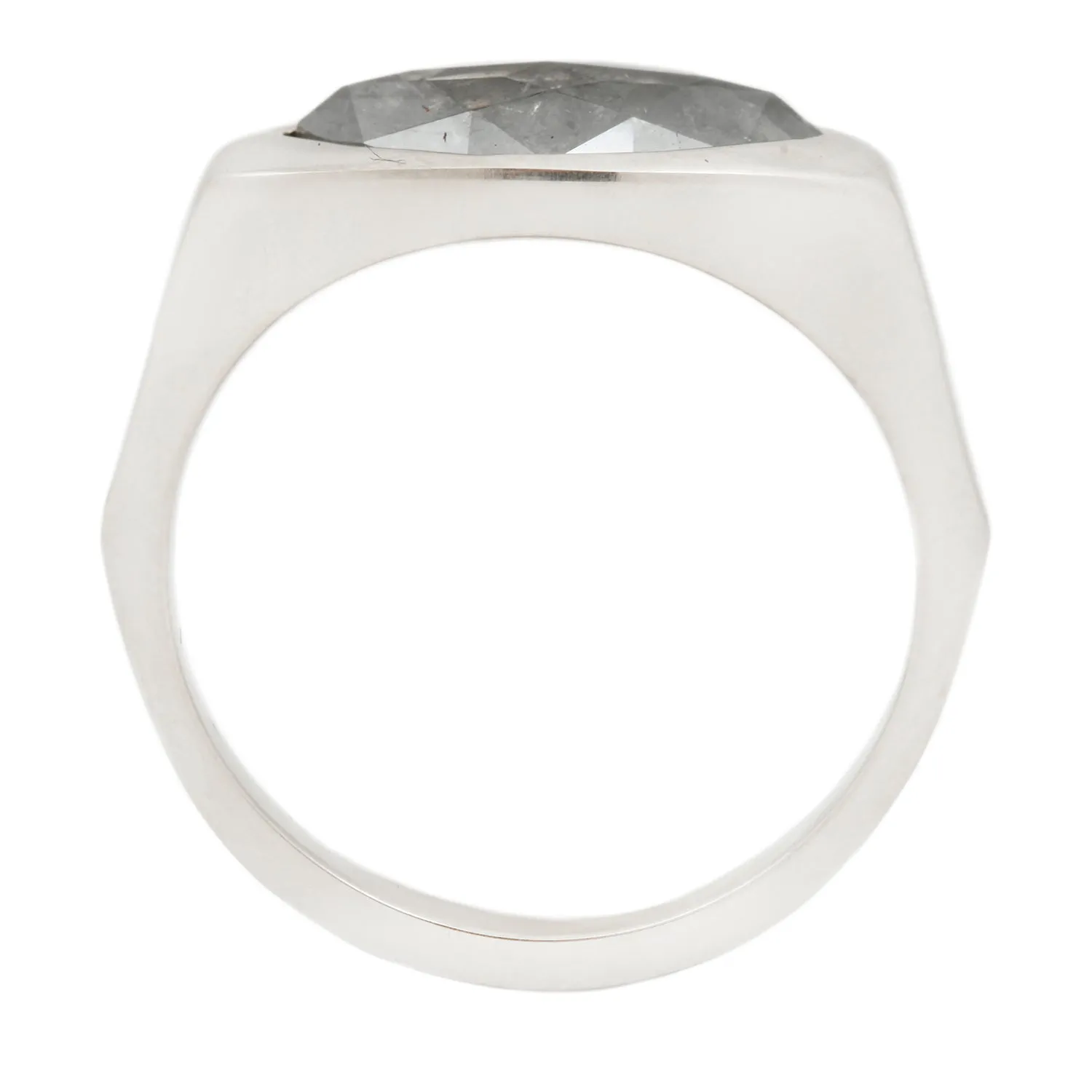 Smoke Signal Marquise Ring