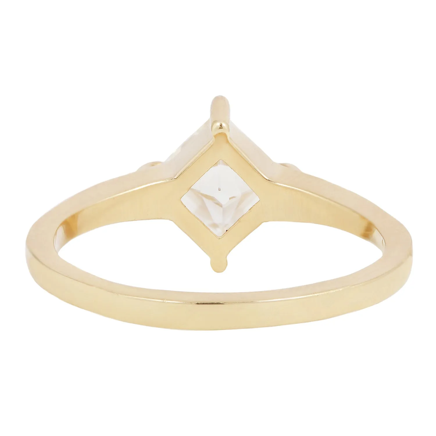Solar Diamond Mirage Ring