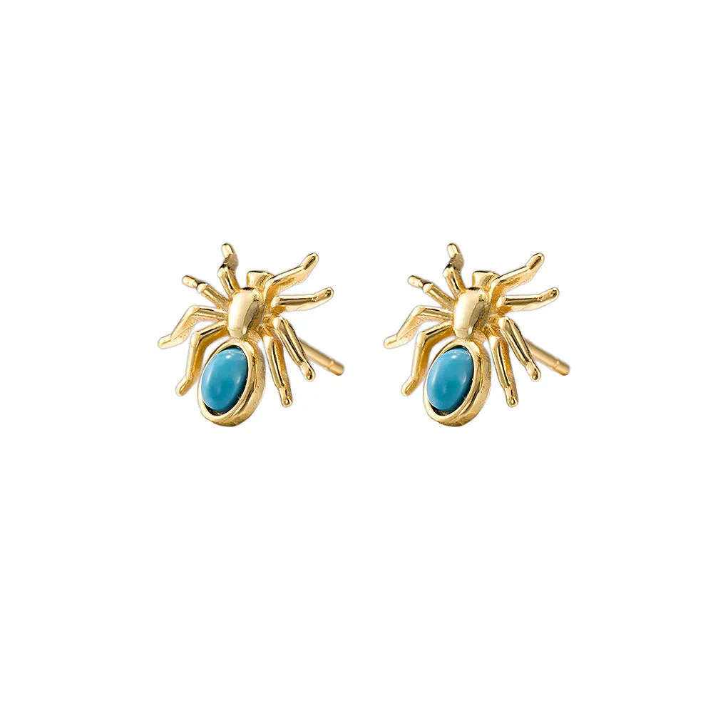 Spider Stud Earrings