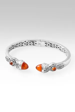 Spiritual Growth Tip-to-Tip Bracelet? in Carnelian